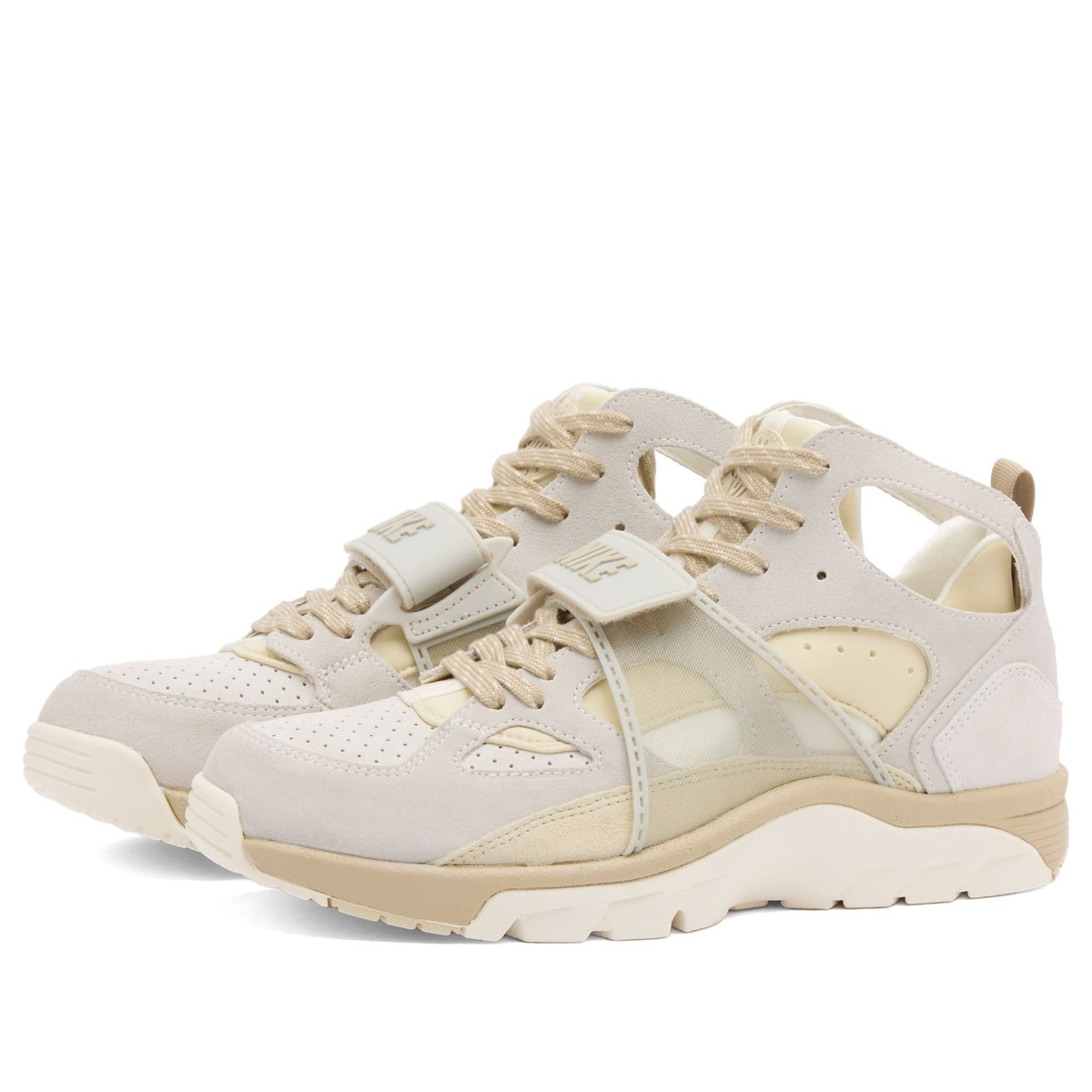 Nike Air Trainer Huarache Sneaker in Sail/Khaki