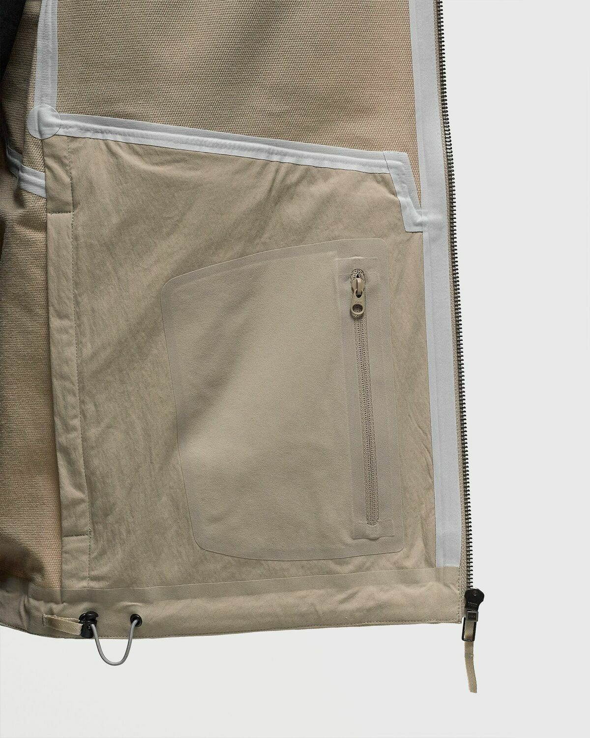 Arc´teryx Veilance Quartic Jacket M Beige Mens Shell Jacket Arc