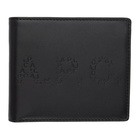 A.P.C. Black Aly Embossed Logo Wallet