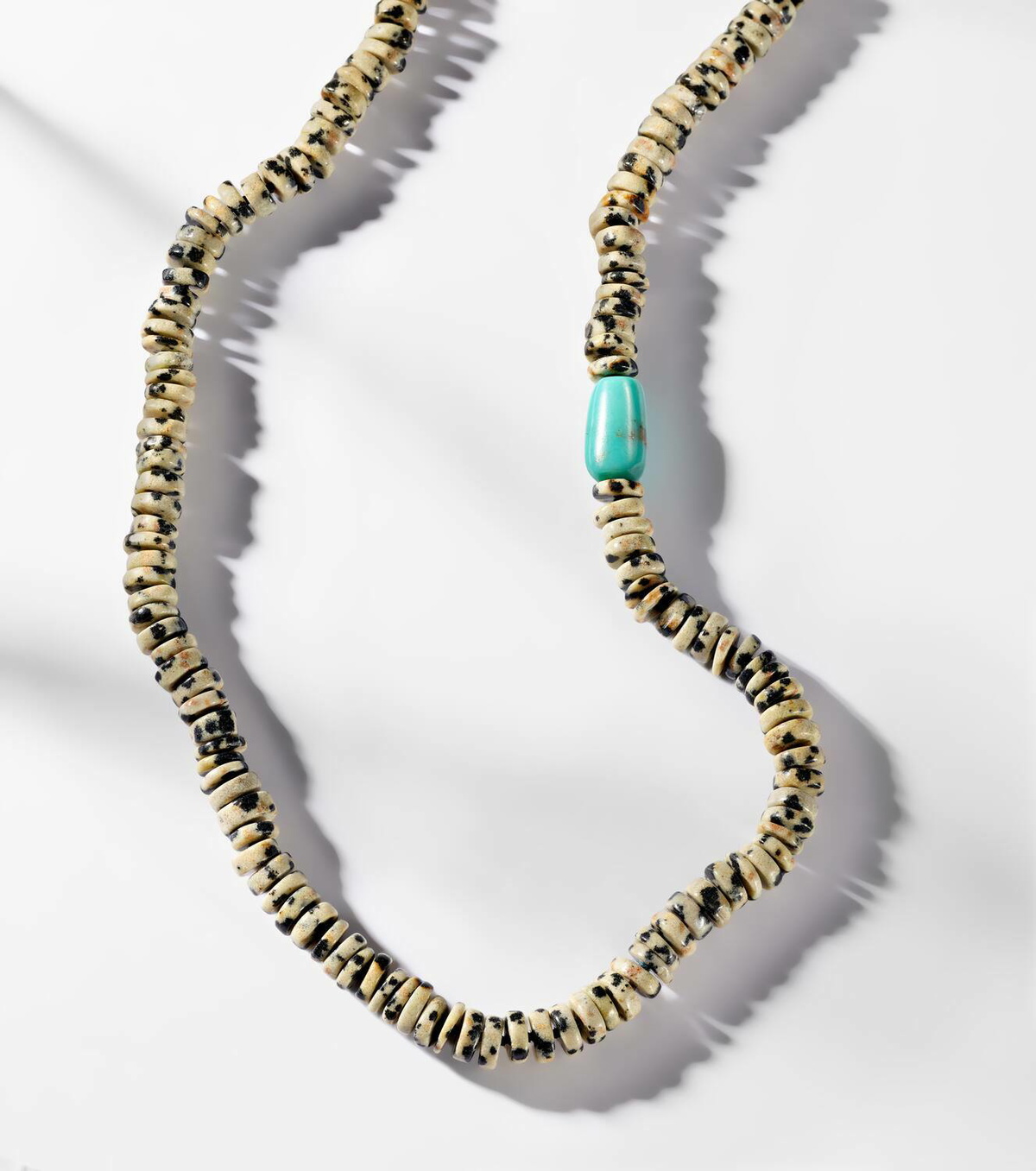 Ileana Makri Beaded necklace with quartz