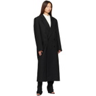 The Frankie Shop Black Jane Long Coat