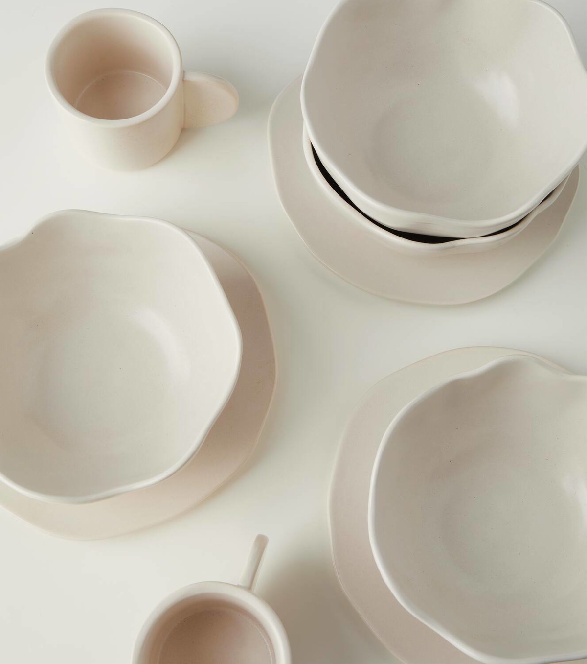 101 Copenhagen Native Breakfast set of 4 cups, bowls, and plates