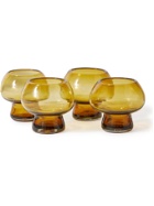 General Admission - Mushroom Recycled Set of Four Glasses