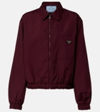 Prada Logo blouson jacket