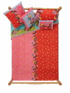 LISA CORTI Indonesian Red Rose Baby Cushion