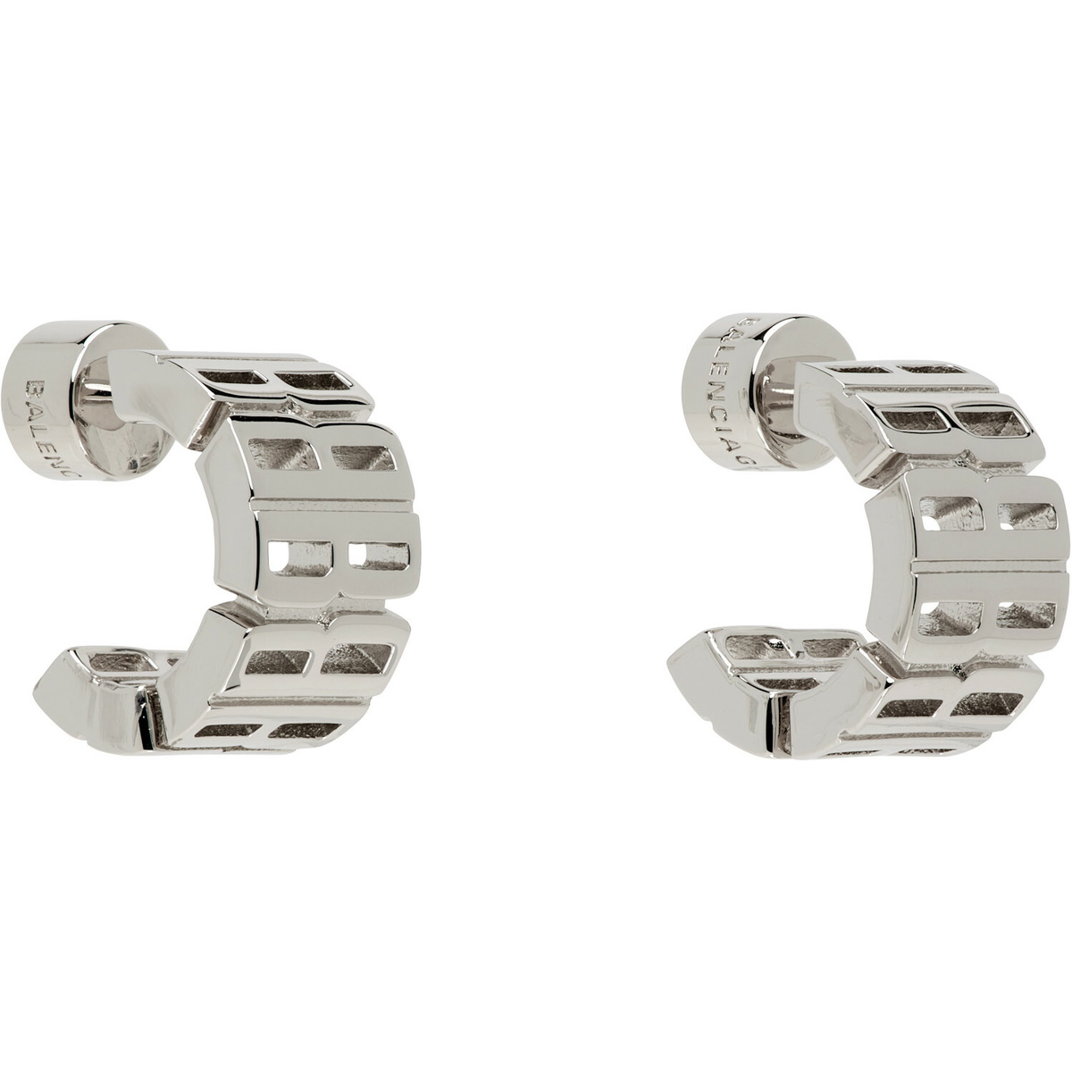 Balenciaga Nano Hoop Earrings