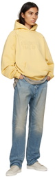 Essentials Yellow Raglan Hoodie