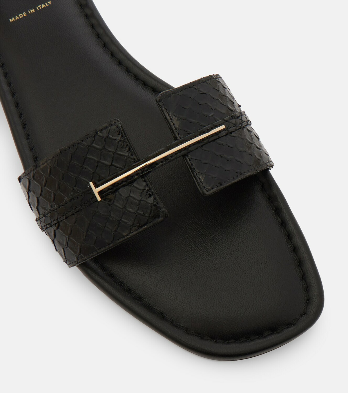 Tom Ford Julianne croc-effect leather slides