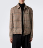 Burberry Reversible cotton gabardine blouson ajcket