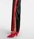Loewe Silk-blend satin maxi dress
