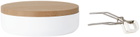 knIndustrie White ABCT Casserole Pan, 24 cm