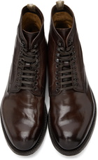 Officine Creative Brown Anatomia 13 Boots