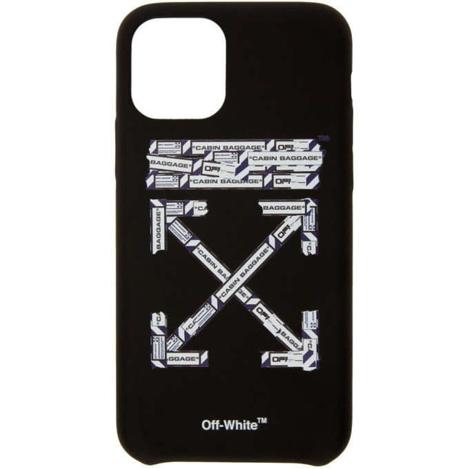 Photo: Off-White Black Airport Tape iPhone 11 Case