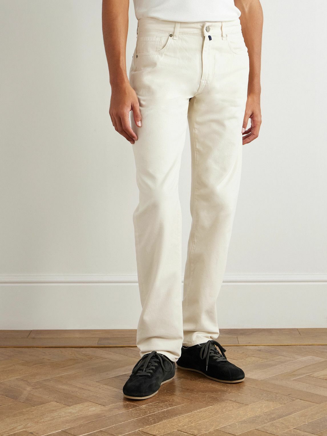 Incotex - Blue Division Straight-Leg Jeans - Neutrals