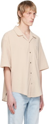 AMI Paris Beige Ami de Cœur Shirt