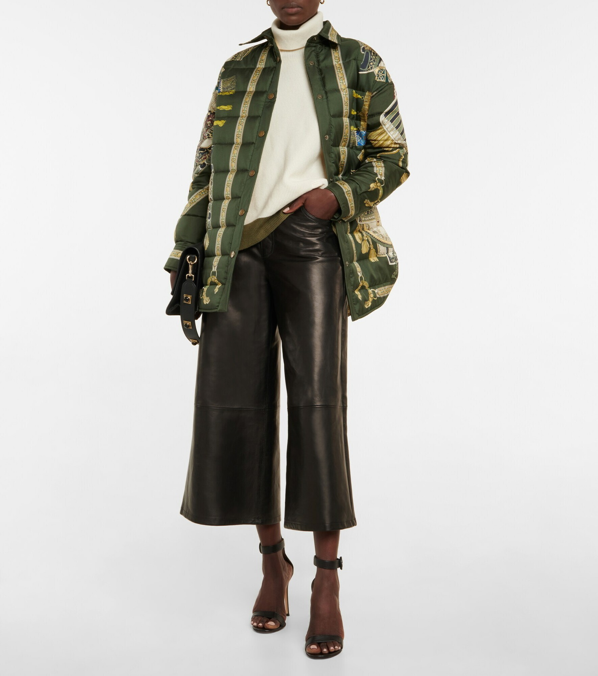 Etro - Printed quilted silk jacket Etro