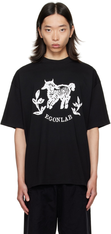 Photo: EGONlab Black Moutono T-shirt