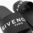 Givenchy Men's Logo Slide in Black