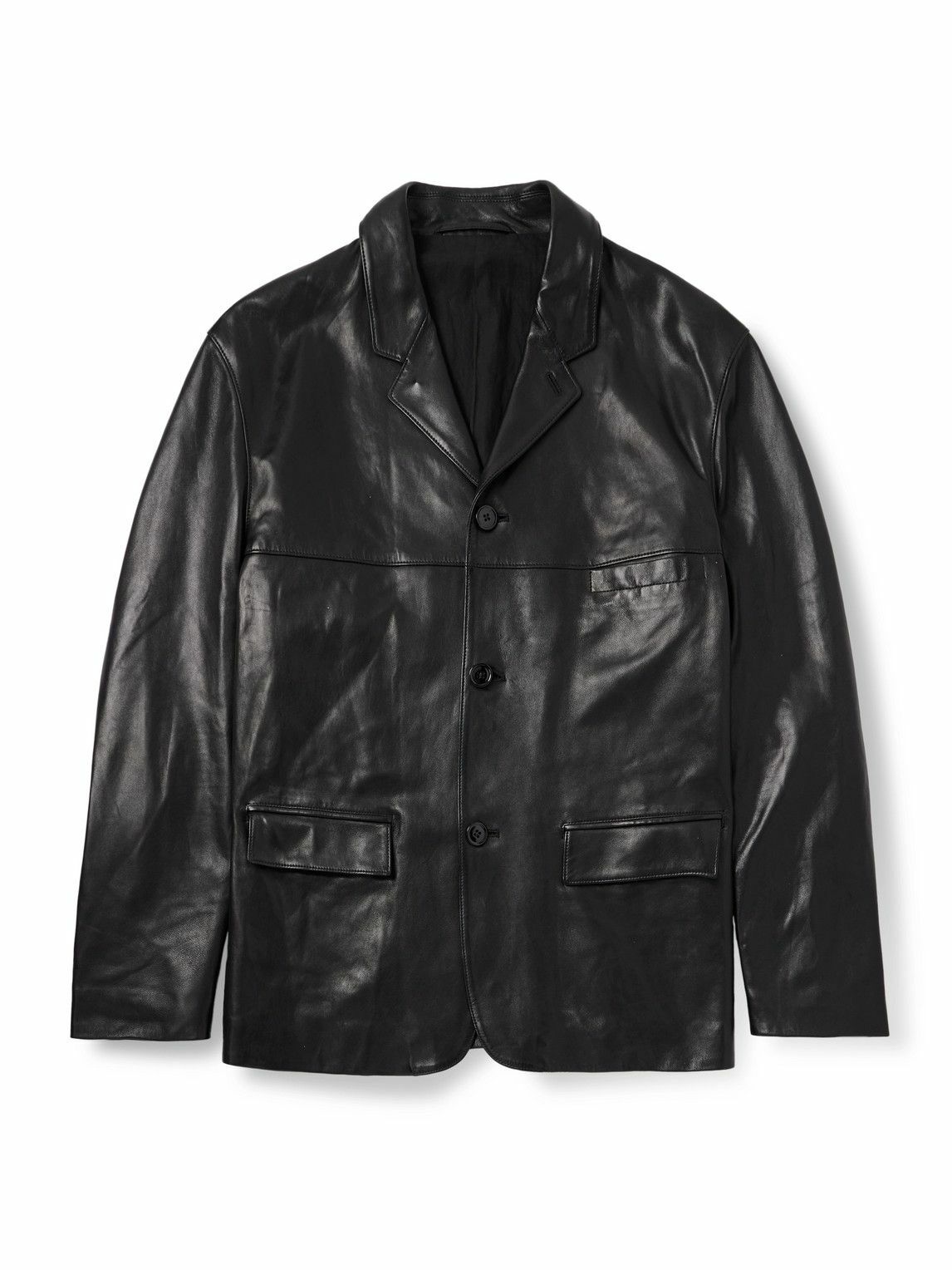 Lemaire Taupe Gabardine Storm Flap Jacket Lemaire