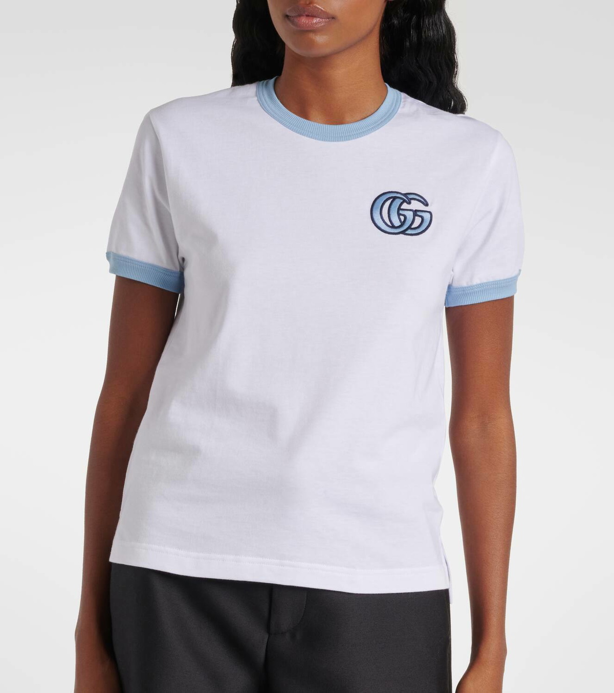 Gucci Double G cotton jersey T-shirt