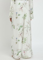 Erdem Printed Silk Pyjama Trousers No Colour