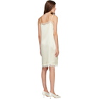 R2W Yellow Milena Silk Lace Midi Dress