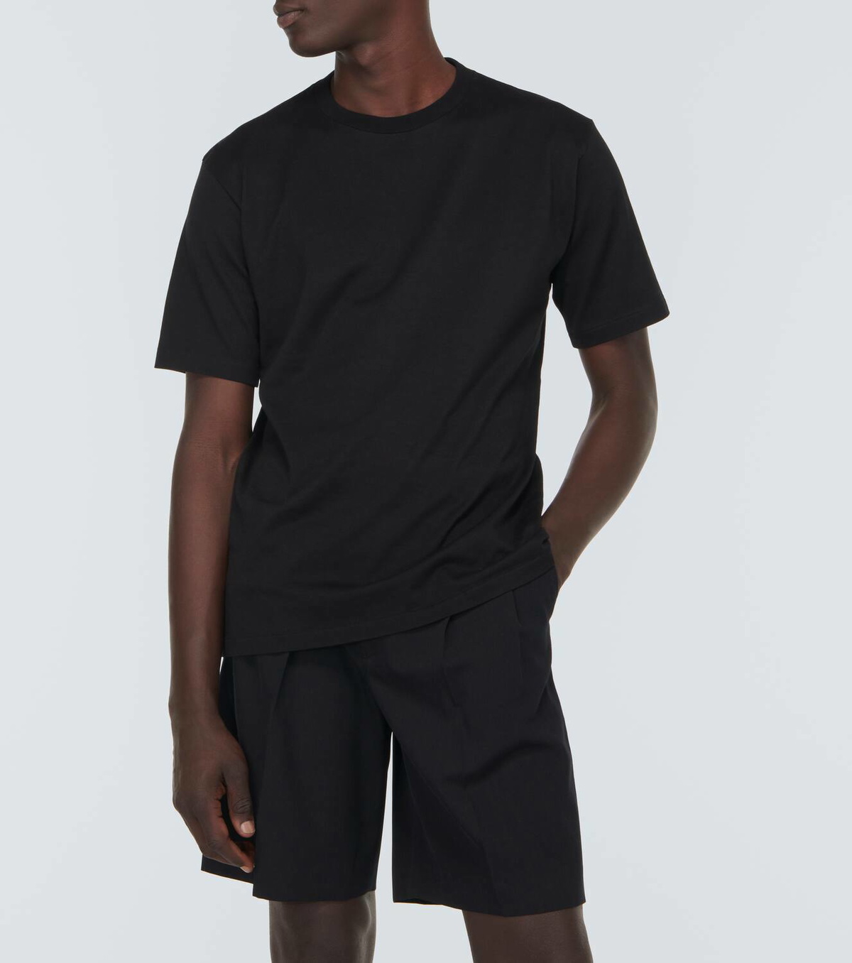 トップス AURALEE HIGH DENSITY ORGANIC COTTON TEE HIGH DENSITY ORGANIC COTTON JERSEY BIG TEE (A22ST01PS