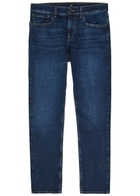 7 For All Mankind Slimmy Stretch-denim Jeans Dark Blue