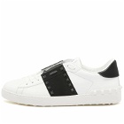 Valentino Men's Rockstud Sneakers in White