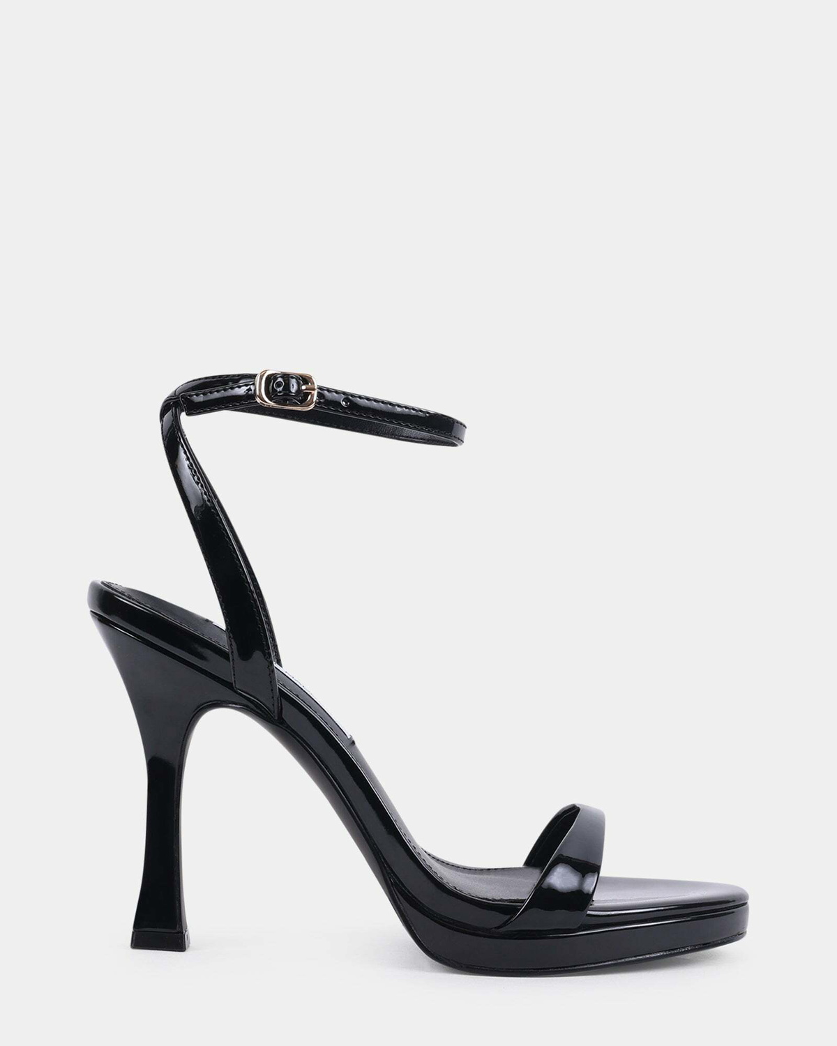 Steve Madden Sacramento Heels in Black Patent