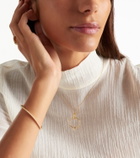 Spinelli Kilcollin Asha 18kt gold hoop earrings with diamonds