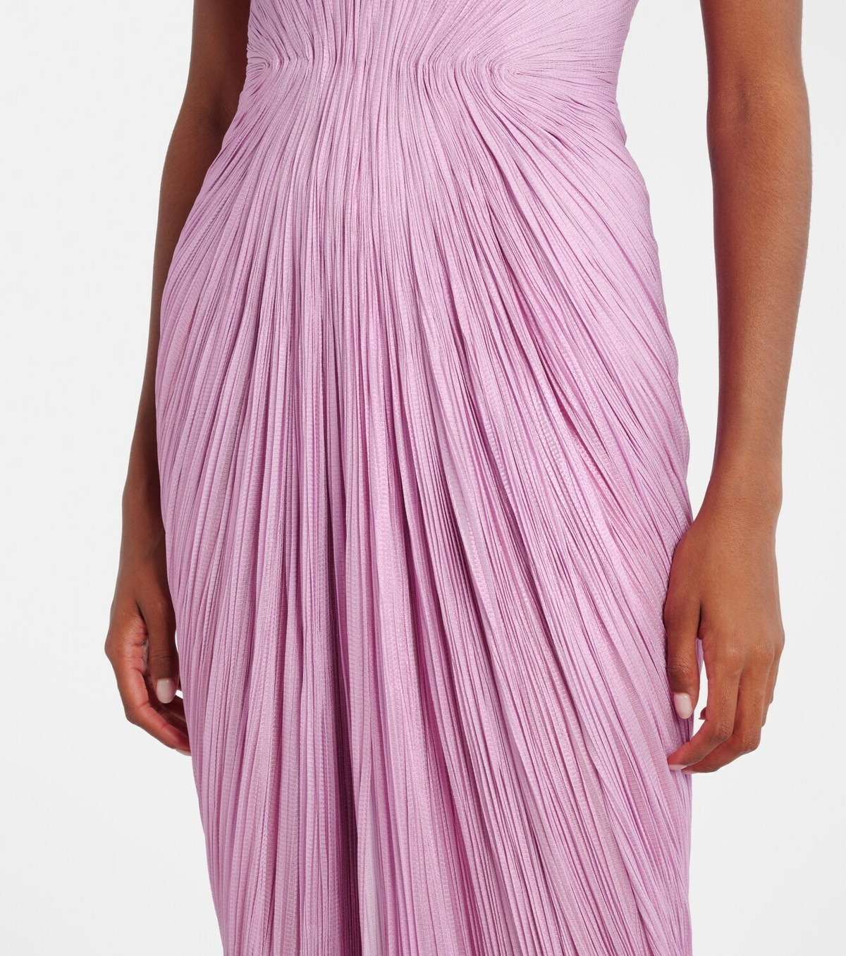 Maria Lucia Hohan Jasleen silk tulle corset gown