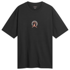 Air Jordan Men's Crew T-Shirt in Black/Infrared