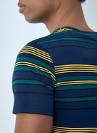 Miu Miu Striped Cotton Jersey T-Shirt