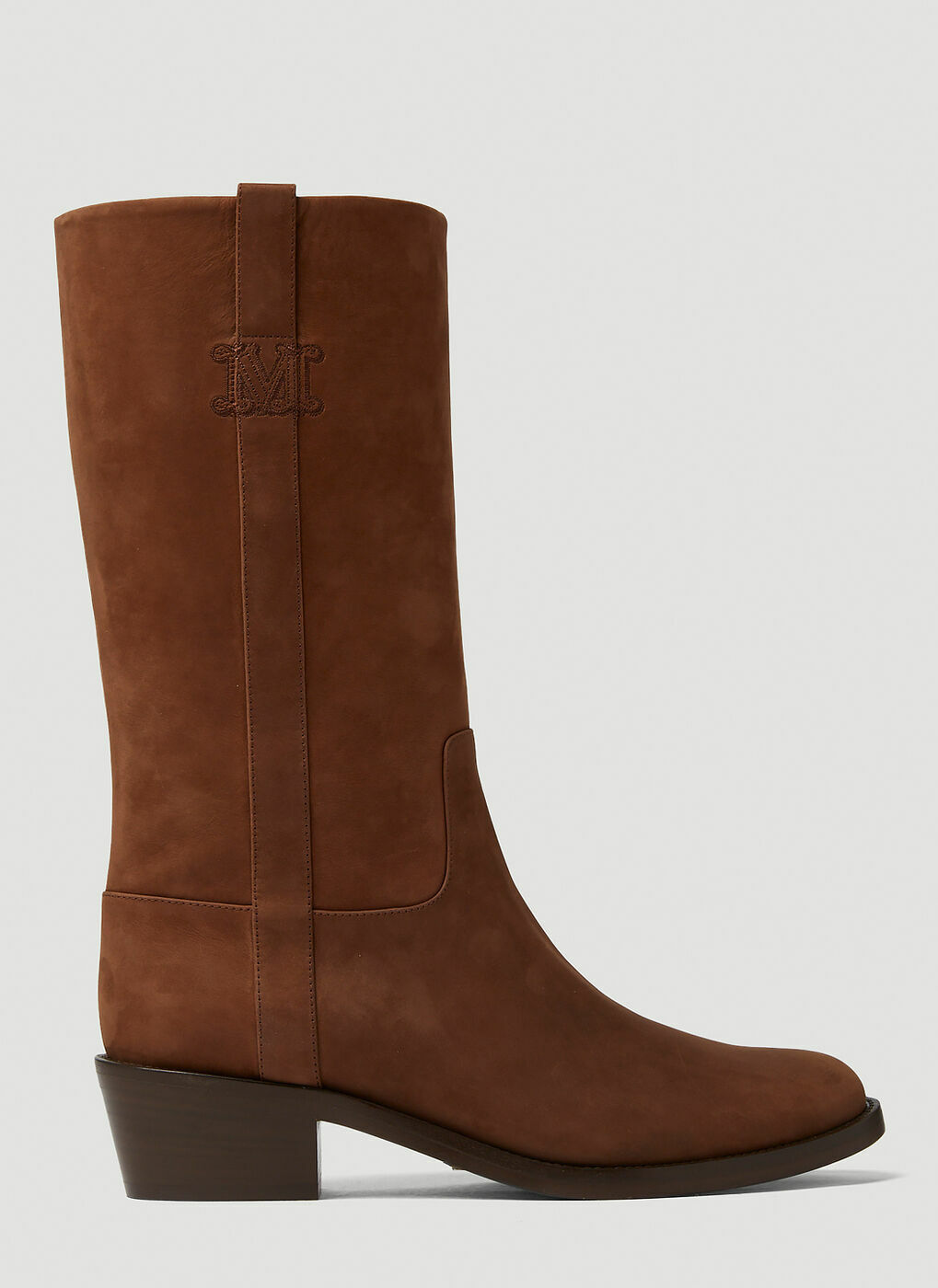 Barry Boots in Brown Max Mara