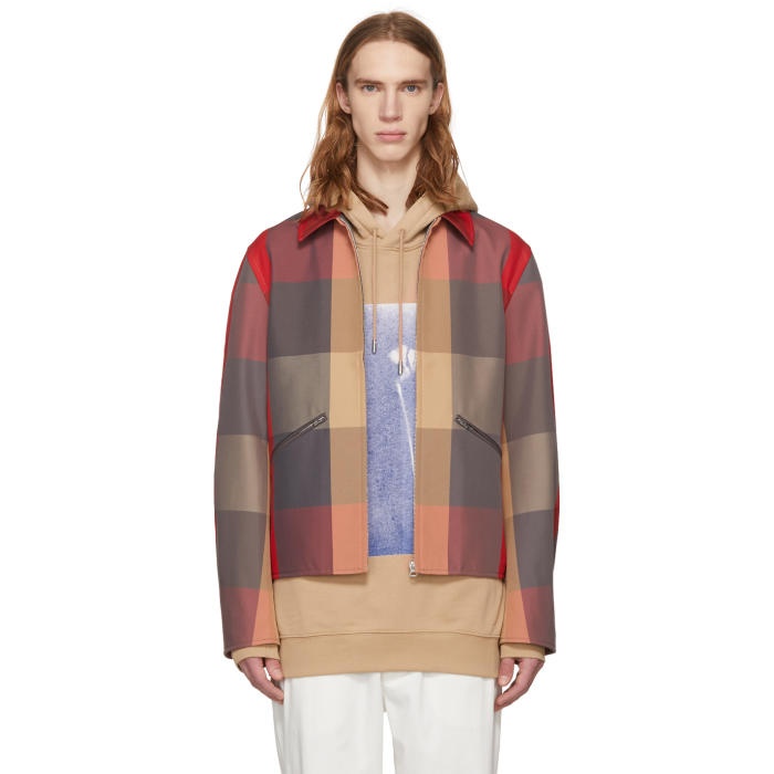 Photo: Acne Studios Red Check Miles Jacket 