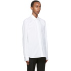 Rochas Homme White Rebecca Braided Shirt