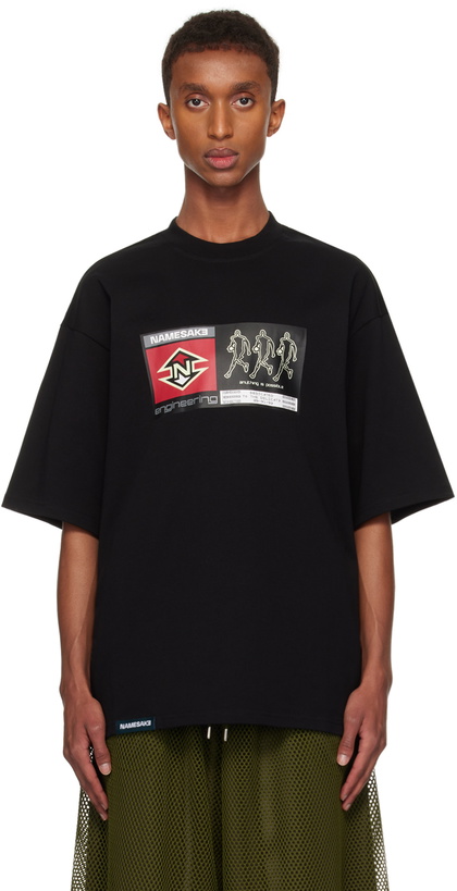 Photo: NAMESAKE Black Lee Big Ticket T-shirt