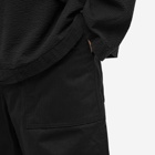 Engineered Garments Men's Twill Fatigue Pant in Black Herringbone