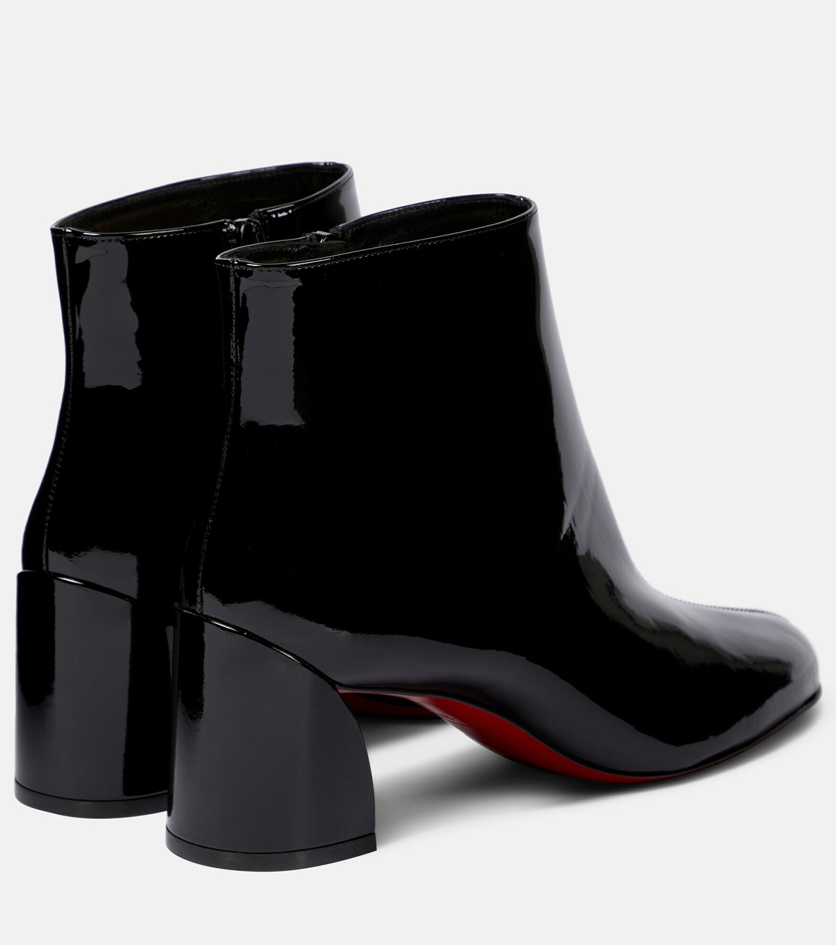 Christian Louboutin - Turela 55 patent leather ankle boots