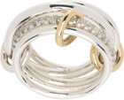 Spinelli Kilcollin Silver & Gold Cassio SG Gris Ring