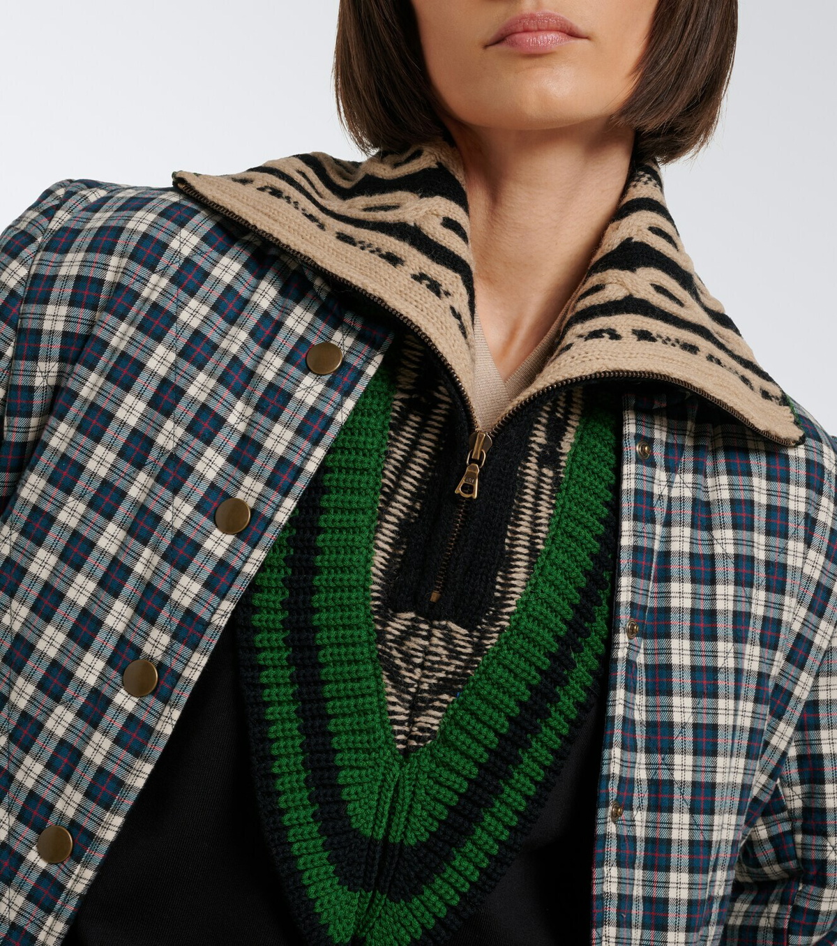 Dries Van Noten Wool collar