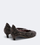 Magda Butrym Knitted leather-lined pumps