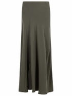 Parosh poker Long Skirt In Grey Polyester