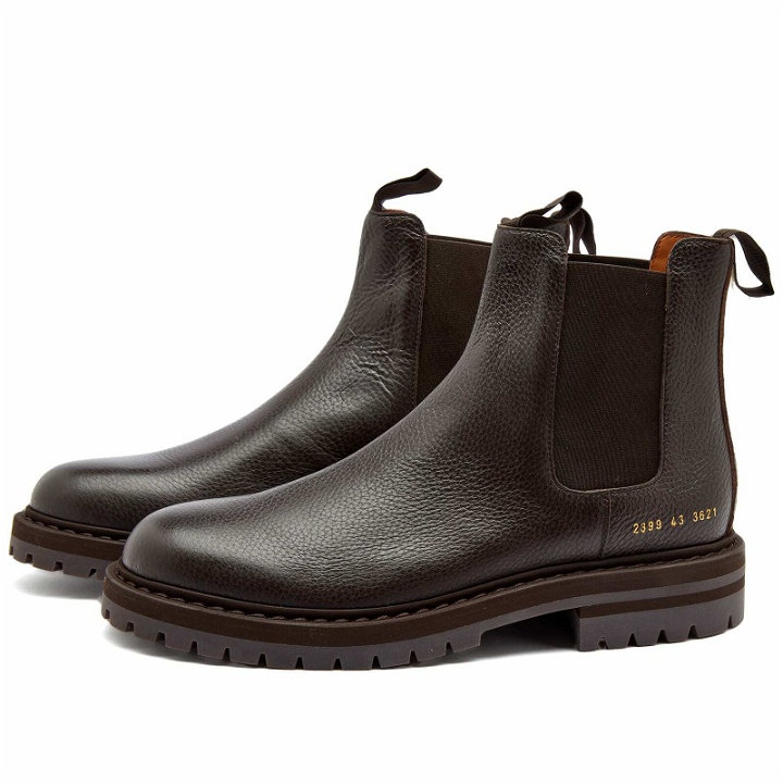 Photo: Common Projects Men's Chelsea Boot in Brown
