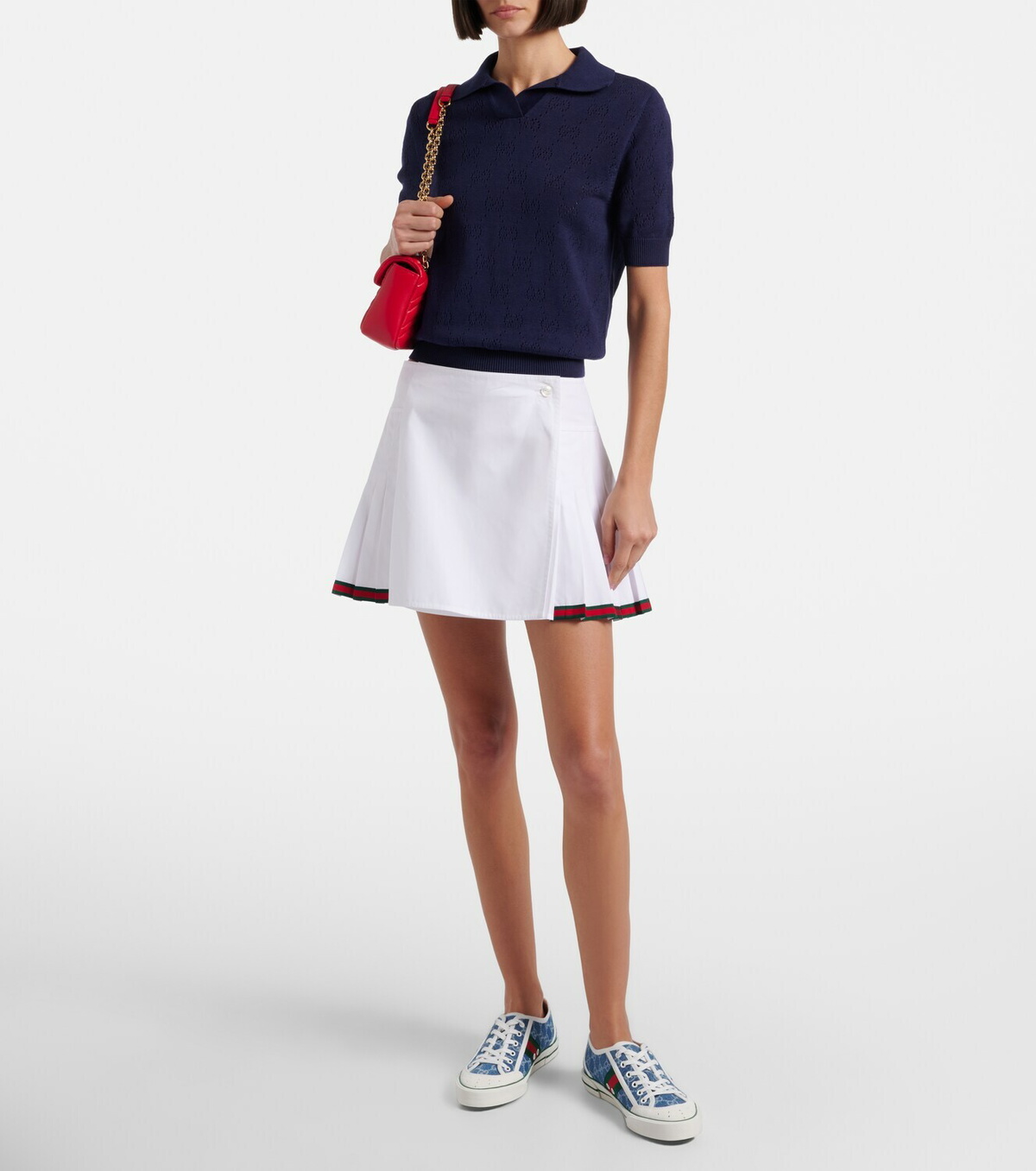 Gucci Gucci Tennis 1977 GG denim sneakers