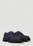 GG Lace-Up Shoes in Navy