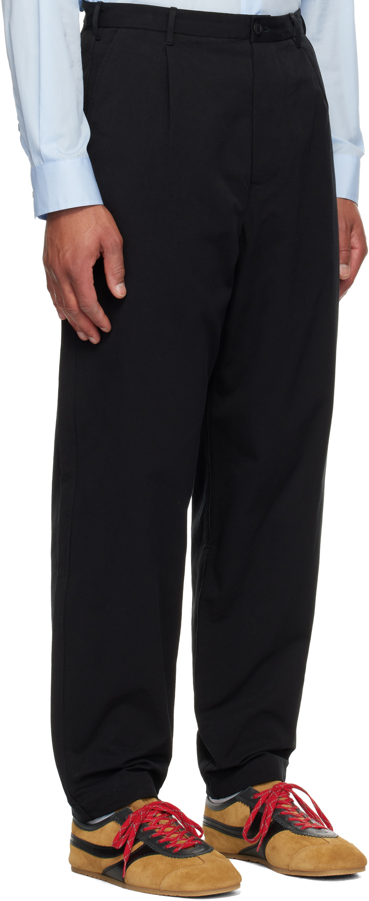 CASEY CASEY Black Mili Hiroshi Trousers