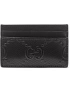 GUCCI - GG Tennis Logo-Embossed Leather Cardholder