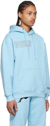 KidSuper Blue Cotton Hoodie